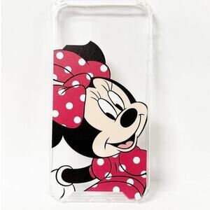 PHONE CASE Disney Minnie Mouse Theme Clear Red fits iPhone 11 (6.1 inch)